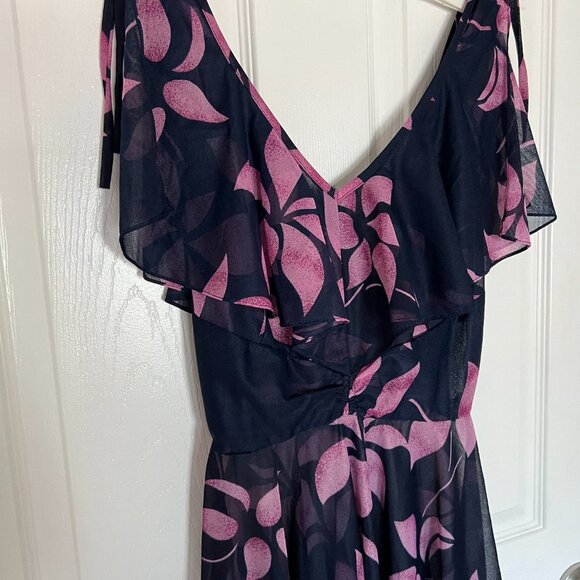 Sheer Jody T of California Vintage Floral Dress - Picture 2 of 8